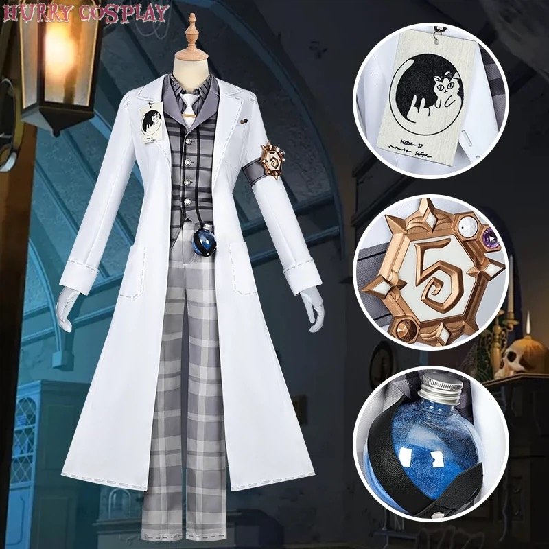 Game Cosplay,Identity V,Identity V Embalmer Gat Cosplay Costume